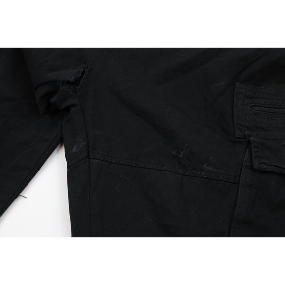 Vintage 90s Marithe Francois Girbaud Mens 42x34 Regular Fit Strap Cargo Pants - Picture 6 of 13